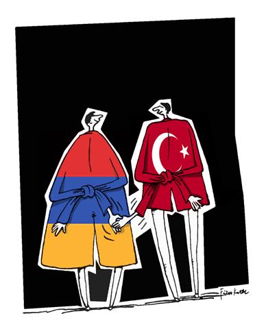 Drawing by Firuz Kutal